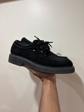 Hush Puppies Suede Derby Shoes